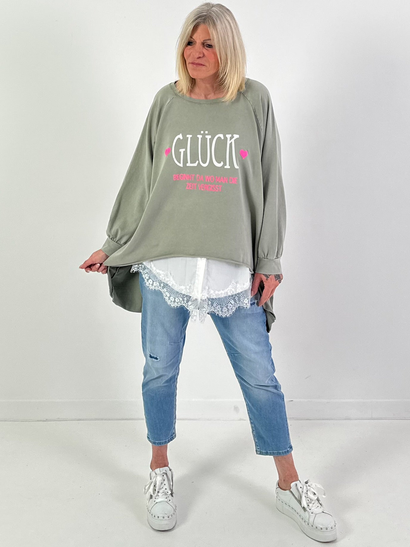 Boyfriend Jeans Modell "Stuffstart" - denim