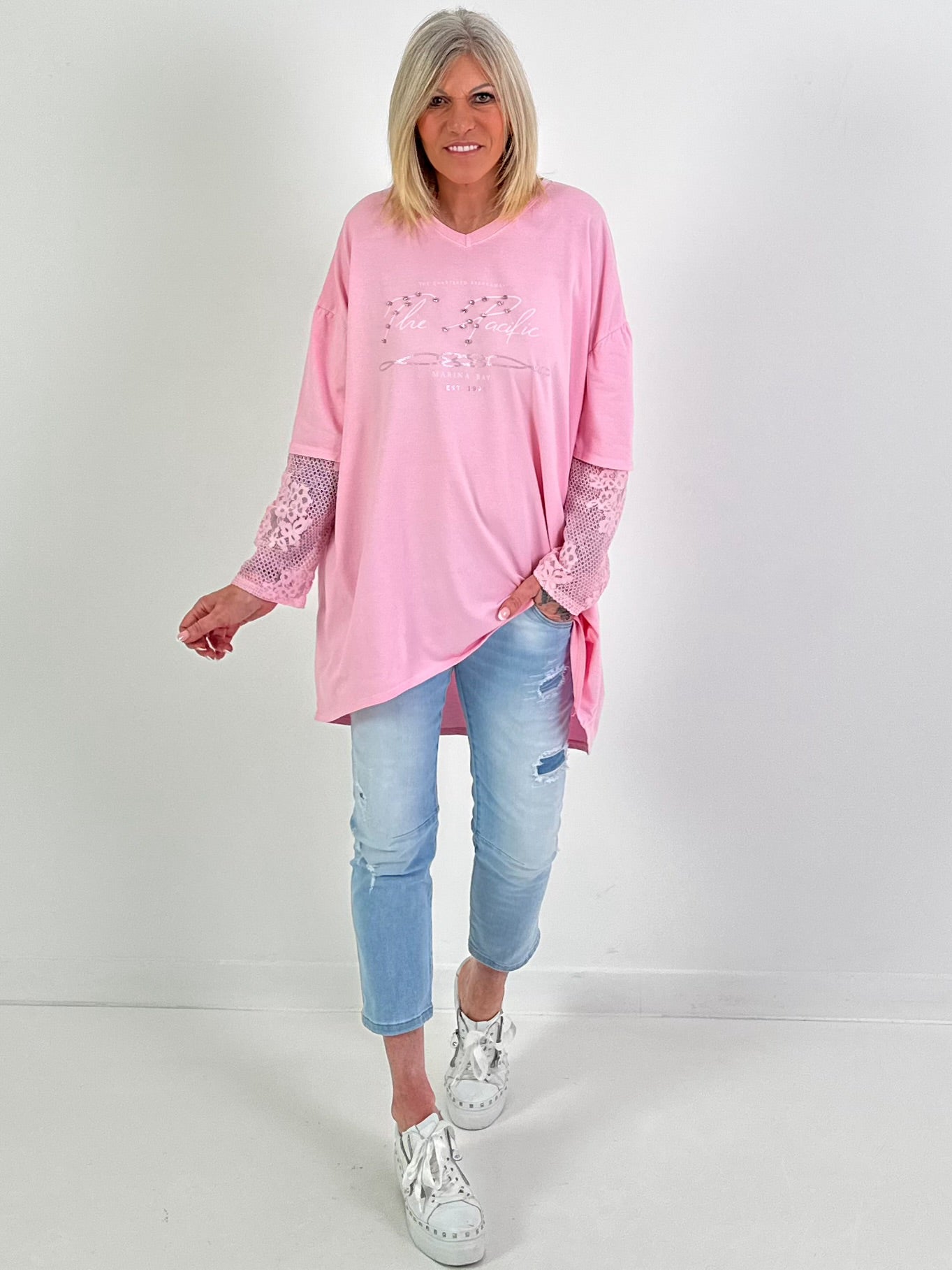 Shirt Modell "Soft Spark" - rosa