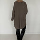Oversized Shirt Queen - taupe