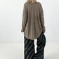 Oversized Shirt stone washed - mude