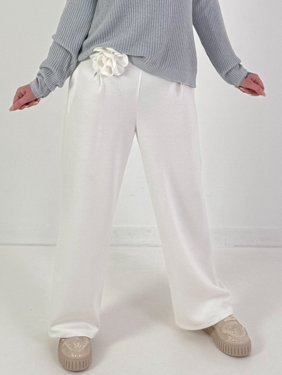 Hose Modell "Blossom Ease" - weiss