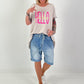 Long T-Shirt Hello Sunshine - beige