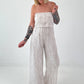 Romantischer Sommer Overall - beige