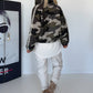 Bomberjacke im Camouflage-Look - oliv-beige-mehrfarbig