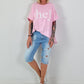 T-Shirt Hey - pink