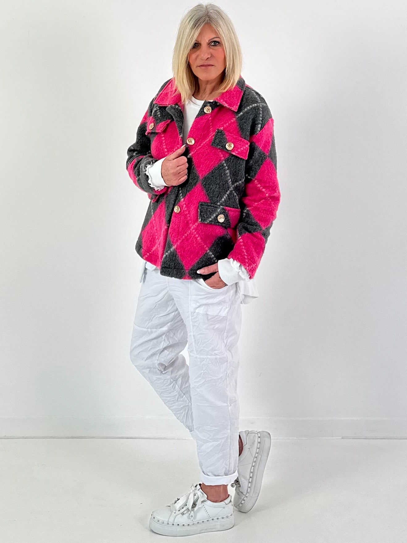 Jasmodel "Agyle Allure" - roze-grijs