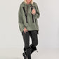 Oversized Hoodie YEAH - oliv