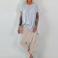 Oversized T-Shirt - hellgrau