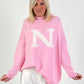 Pullover Modell "N-Edition" - rosa ( lieferbar ab ca. 12.12.25)