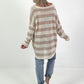 Pulli mit Streifen - beige-taupe