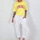 T-Shirt Amore - yellow