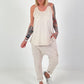 Crossover Strap Top - Beige