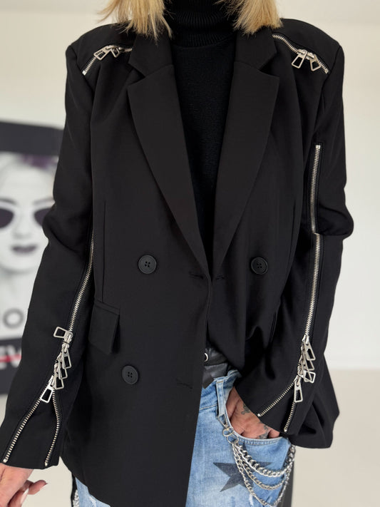 Sophisticated blazer - black
