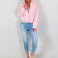 Boyfriend Jeans with rhinestones - denim