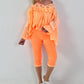 Baby-Doll Tunika - neonorange