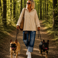 Lässiges Wildleder-Optik Hemd mit Strickarm - beige