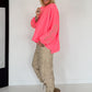 Oversized Sweater Copenhagen - neon pink