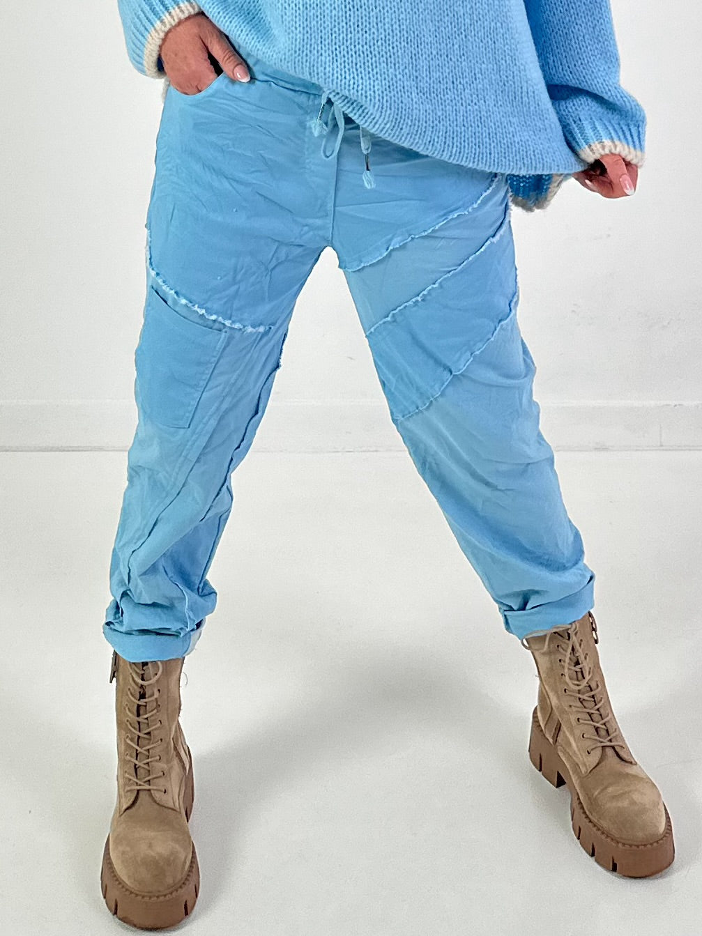 Hose Modell "Rough Flow" - blau