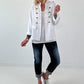 Light Military-Look Jacket - white