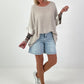 Structured shirt - beige