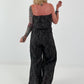 Romantischer Sommer Overall - mokka