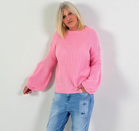 Pullover Modell "CloudSleeve" - rosa