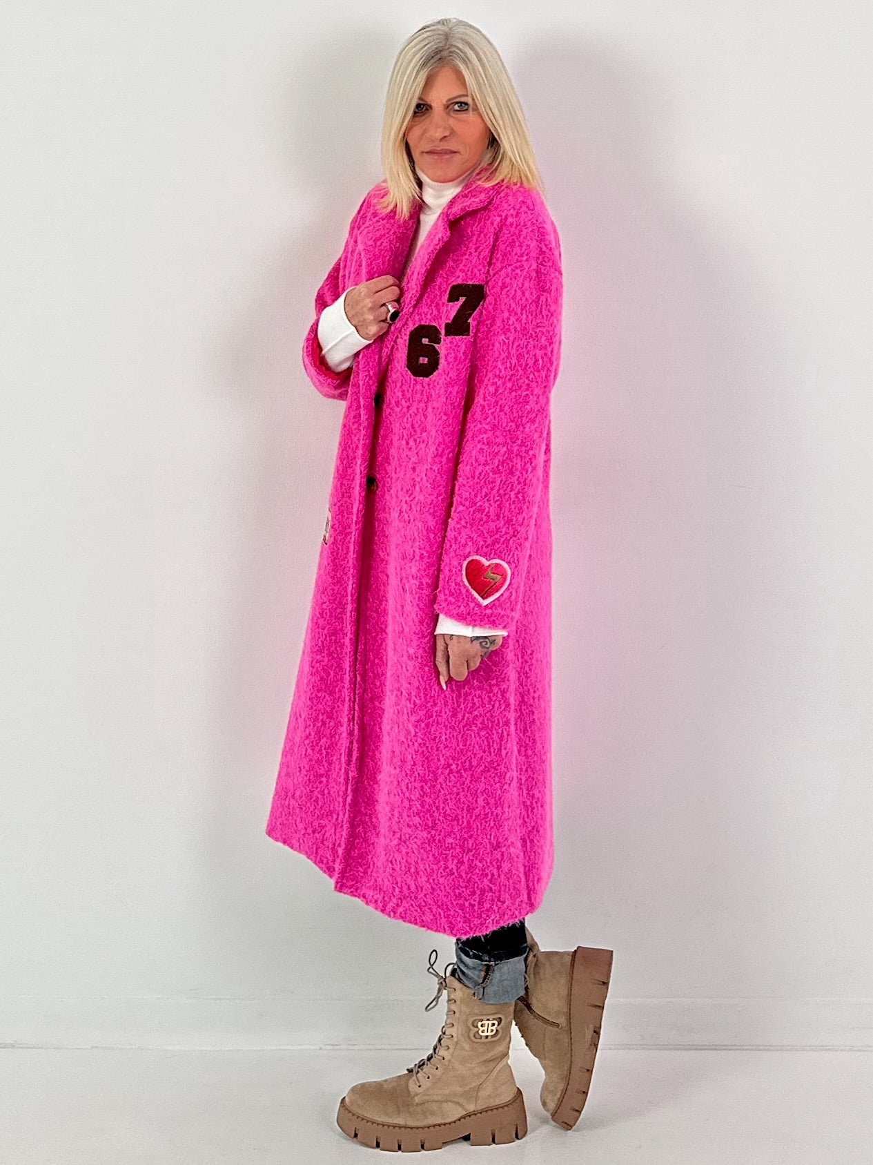 Jasmodel "Howdy Heart" - roze