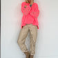Oversized Sweater Copenhagen - neon pink