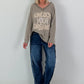 Oversized Shirt Unlock Your Dreams - Taupe