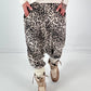 Harem pants model "Deep&amp;Wild" - beige-multicoloured