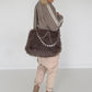Jacke mit Streifen-Details - taupe ( lieferbar ab ca. 01.09.26)