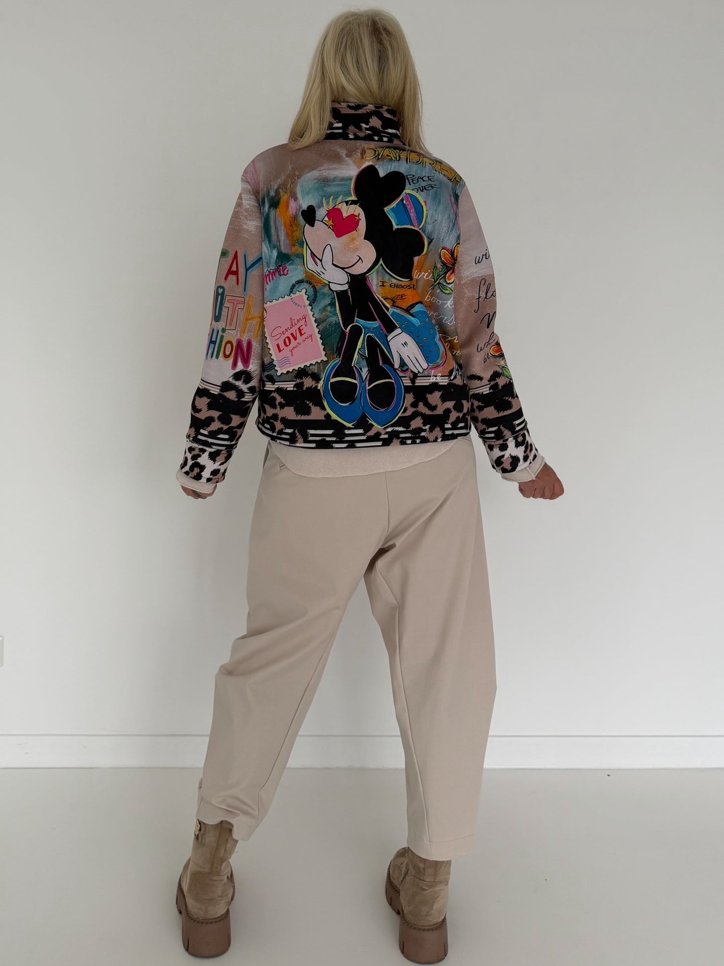 Jacke Stay With Fashion - leo-mehrfarbig ( lieferbar ab ca. 07.09.26)