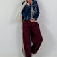 Fringed Denim Jacket - denim