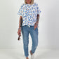 Sweat T-Shirt Leo - light blue