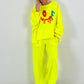 Sweater Love Yourself - neon yellow