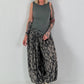 Ribbed Tank Top - anthracite