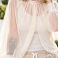 Sheer Sleeve - beige