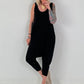Jumpsuit mit Nieten- schwarz