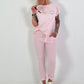 Fine Knit Dog Mom Shirt - Pink