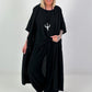 Light Long Coat - Black