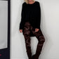 Basic Shirt mit Rundhalsausschnitt - schwarz