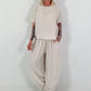 Light two-piece set - beige
