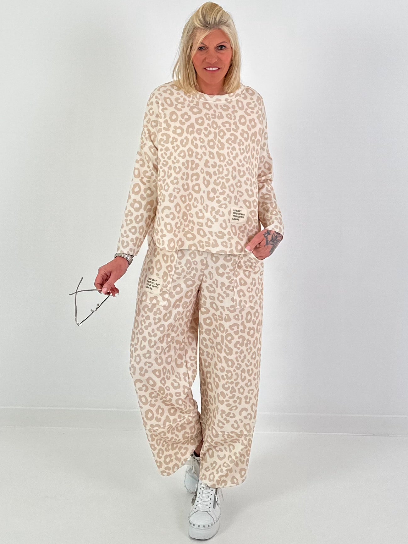 Tweedelig pak Leo - beige