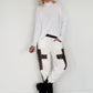 Basic Turtleneck-Pullover - weiss