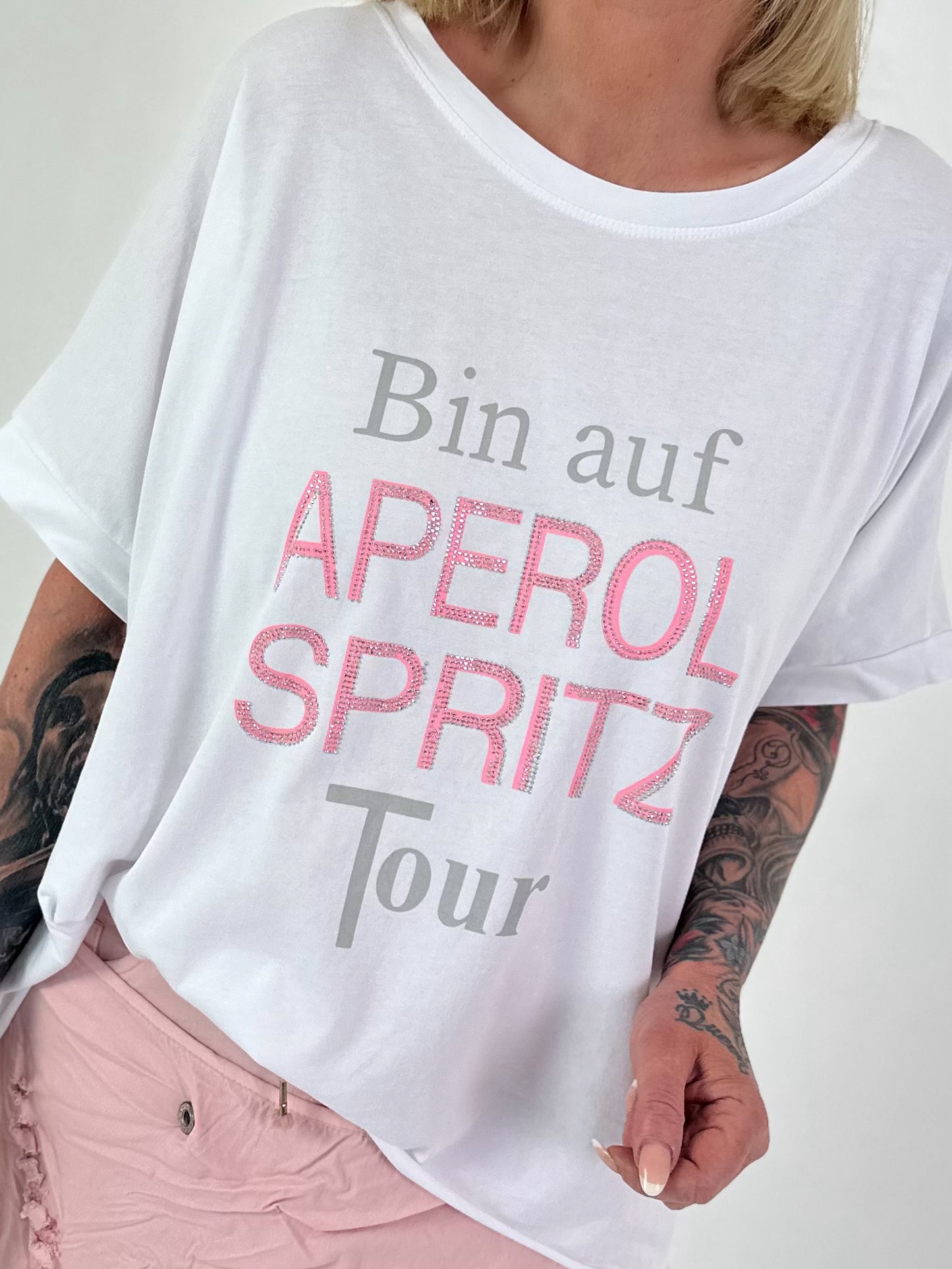 Oversized T-shirt on Tour - white