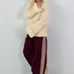 Chunky knit sweater - beige