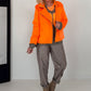 Biker Jacke - neonorange
