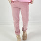 Corduroy trousers model "Easy Fit" - pink