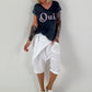 T-Shirt Oui - blue
