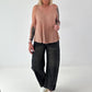 Plissee Top - rose gold